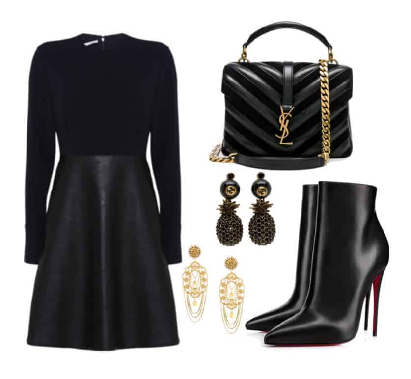 Stella McCartney Black & Gold Style
