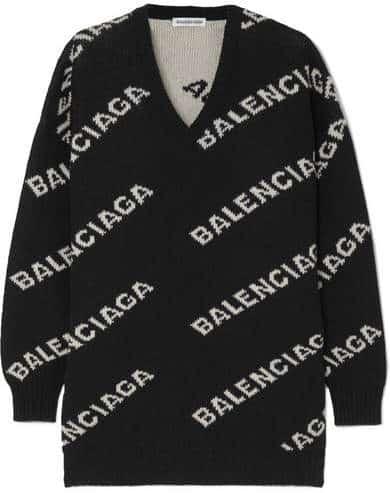 Oversized Balenciaga Sweater. BUY NOW!!! #beverlyhillsmagazine #bevhillsmag #shop #style #shopping #fashion