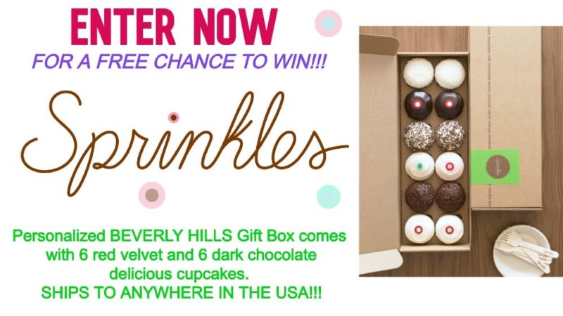 Beverly Hills Sprinkles Cupcakes GIVEWAY!!!