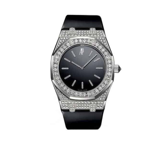  Audemars Piguet Royal Oak Tuxedo Diamond Watch. BUY NOW!!! #beverlyhills #watches #shop #jewelry #watch #bevhillsmag #bevelryhillsmagazine