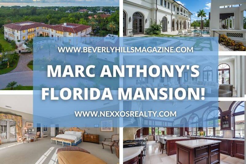 Marc Anthony's Florida Mansion: #beverlyhills #beverlyhillsmagazine #bevhillsmag #marcanthony #marcanthonyfloridamansion #luxuryrealestate #florida #jlo #casacostanera #luxurymansion