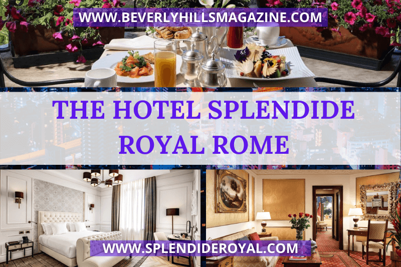 The Hotel Splendide Royal Rome:#beverlyhillsmagazine #beverlyhills #bevhillsmag #hotelsplendideroyal #rome #holidaydestination #luxurydestinations #vacationhotel #italyrome