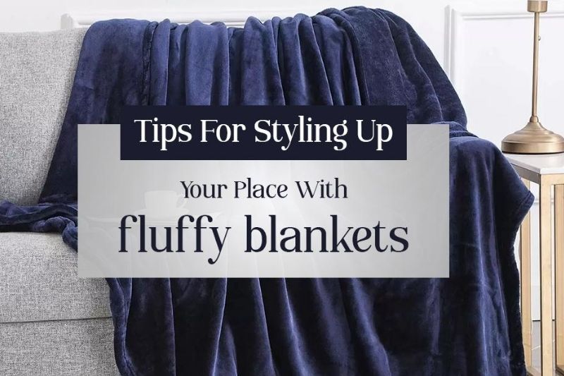 Tips for Styling Up your Place with Fluffy Blankets #beverlyhills #beverlyhillsmagazine #fluffyblankets #sofathrow #furnitureaccessory #pillows #cushions #foldedblanket #injectstyleinyourplace #elegantlook #decorateyourplace #beddings #compliment