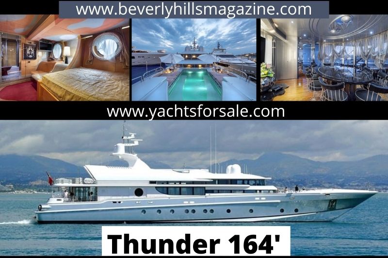 Ultimate Luxury Yacht: Thunder 164' Oceanfast #beverlyhills #beverlyhillsmagazine #bevhillsmag #thunder164' #oceanfast #ultimateluxuryyacht #superyacht