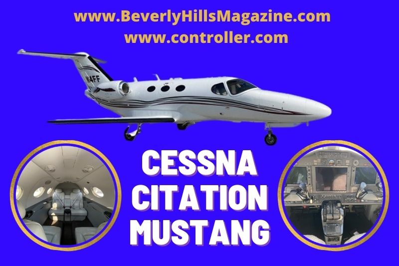 Private Jet: Cessna Citation Mustang #bevhillsmag #luxury #privatejet #businessjet #cessna #cessnacitationmustang