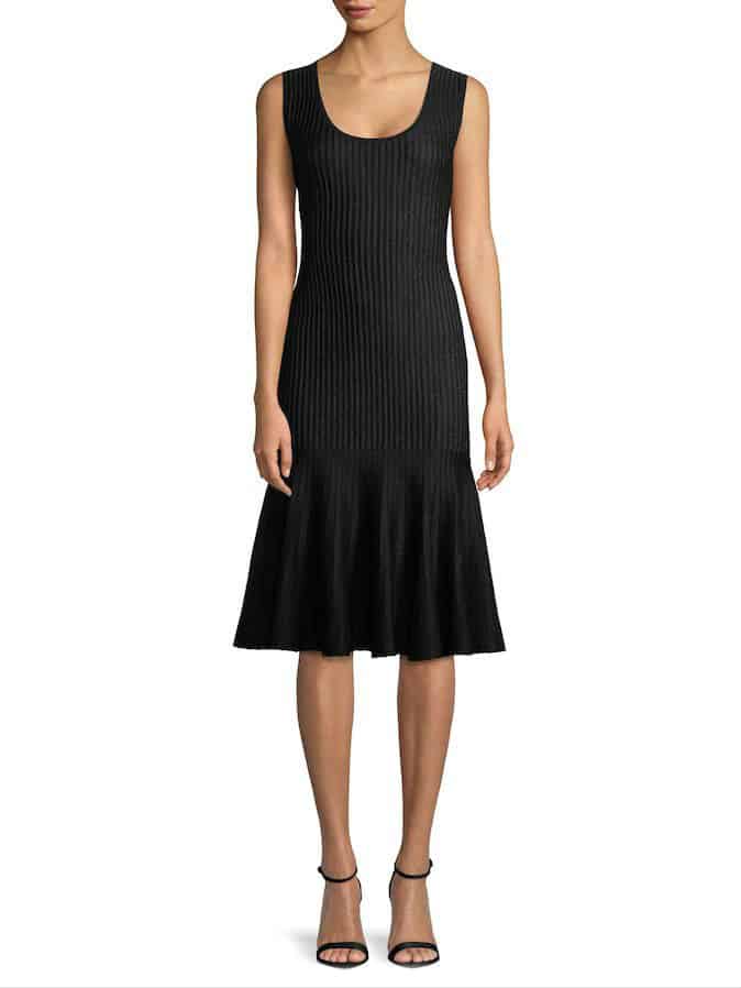 Carolina Herrera Ribbed Dress. BUY  NOW!!!  #beverlyhillsmagazine #bevhillsmag #shop #style #shopping #fashion #jewelry 