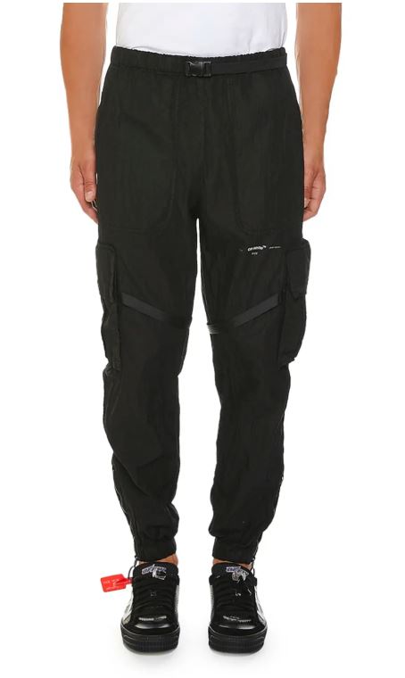 Black Parachute Cargo Pants For Men. BUY NOW!!! #fashion #style #shop #shopping #clothing #beverlyhills #styleformen #beverlyhillsmagazine #bevhillsmag 