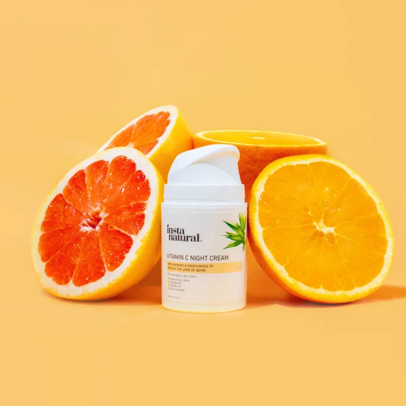 Holiday gift guide InstaNatural Vitamin C Night cream beverly hills magazine #shop #facial #beautyproducts #truebeauty #InstaNatural #skincare #bevhillsmag #beverlyhills #beverlyhillsmagazine 