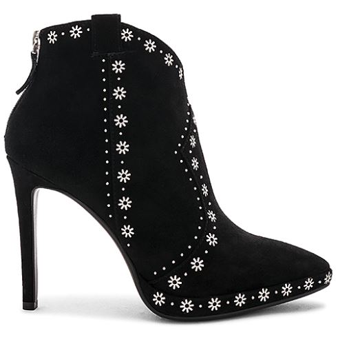 Black and White Studded Boots by Lola Cruz. BUY NOW!!! #shop #fashion #style #shop #shopping #clothing #beverlyhills #dress #shoes #boots #beverlyhillsmagazine #bevhillsmag #handbags #purses #bags #jewelry #jewellery #rings #diamonds #diamond #ring #shoes #boots 