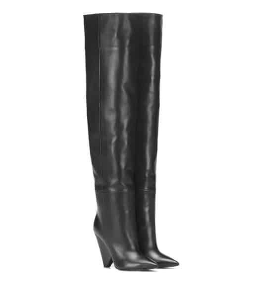 Saint Laurent Knee High Leather Boots. BUY NOW!!! #shop #fashion #style #shop #shopping #clothing #beverlyhills #dress #shoes #boots #beverlyhillsmagazine #bevhillsmag #shoes #boots 