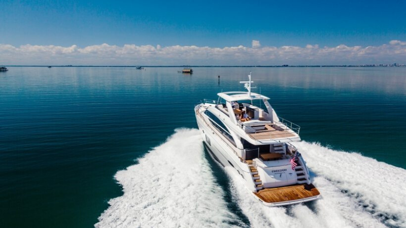 Luxury Yachting Vessel: The 84' Princess #yachts #yacht #luxury #yachting #yachtlife
