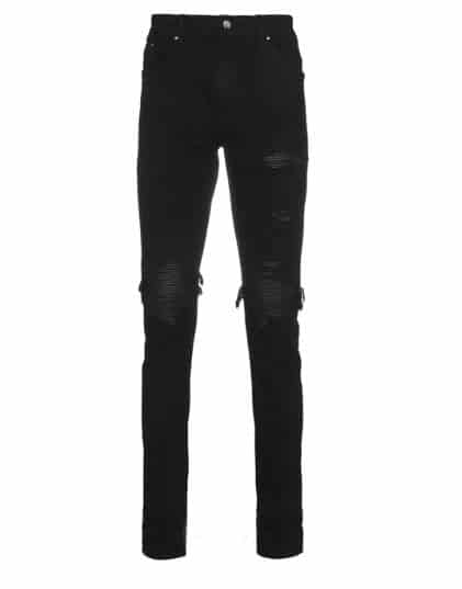 Black Ripped Amiri Jeans For Men. BUY NOW!!! #shop #fashion #style #shop #shopping #clothing #beverlyhills #dress #shoes #boots #beverlyhillsmagazine #bevhillsmag #styleformen #manstyles #guystuff #giftsforhim #stylesofrmen