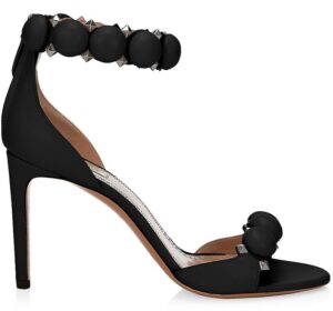 Alaia Strappy Heels #Alaia #Stilettos #heels #shoes #fashion #style #shop #bevhillsmag #beverlyhillsmagazine #beverlyhills 