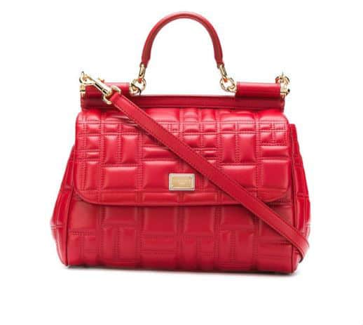 Red Quilted Dolce & Gabbana Handbag. BUY NOW!!! #shop #fashion #style #shop #shopping #clothing #beverlyhills #dress #shoes #boots #beverlyhillsmagazine #bevhillsmag #handbags #purses #bags #jewelry #jewellery #rings #diamonds #diamond #ring #highheels #shoes #shopstyle #handbags #handbag #purses 