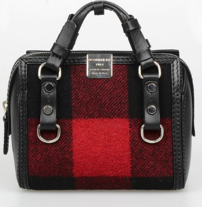 DSquared2 Wool Tartan Handbag. BUY NOW!!!