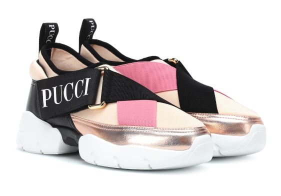 Emilio Pucci Neoprene and leather sneakers. BUY NOW!!! #shop #fashion #style #shop #shopping #clothing #beverlyhills #fitness #shoes #sneakers #clothes #beverlyhillsmagazine #bevhillsmag 