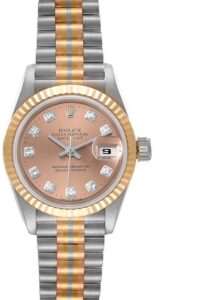 Rose Gold Pink Rolex Watch