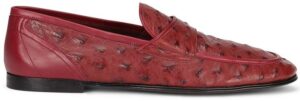 Dolce and Gabbana Red Textured Loafers #fashion #style #shop #DolceandGabbana #loafers #mensshoes #shoes #bevhillsmag #beverlyhills #beverlyhillsmagazine